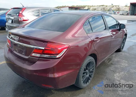 2013 Honda Civic Lx из США, поврежденный, VIN 19XFB2F52DE062824